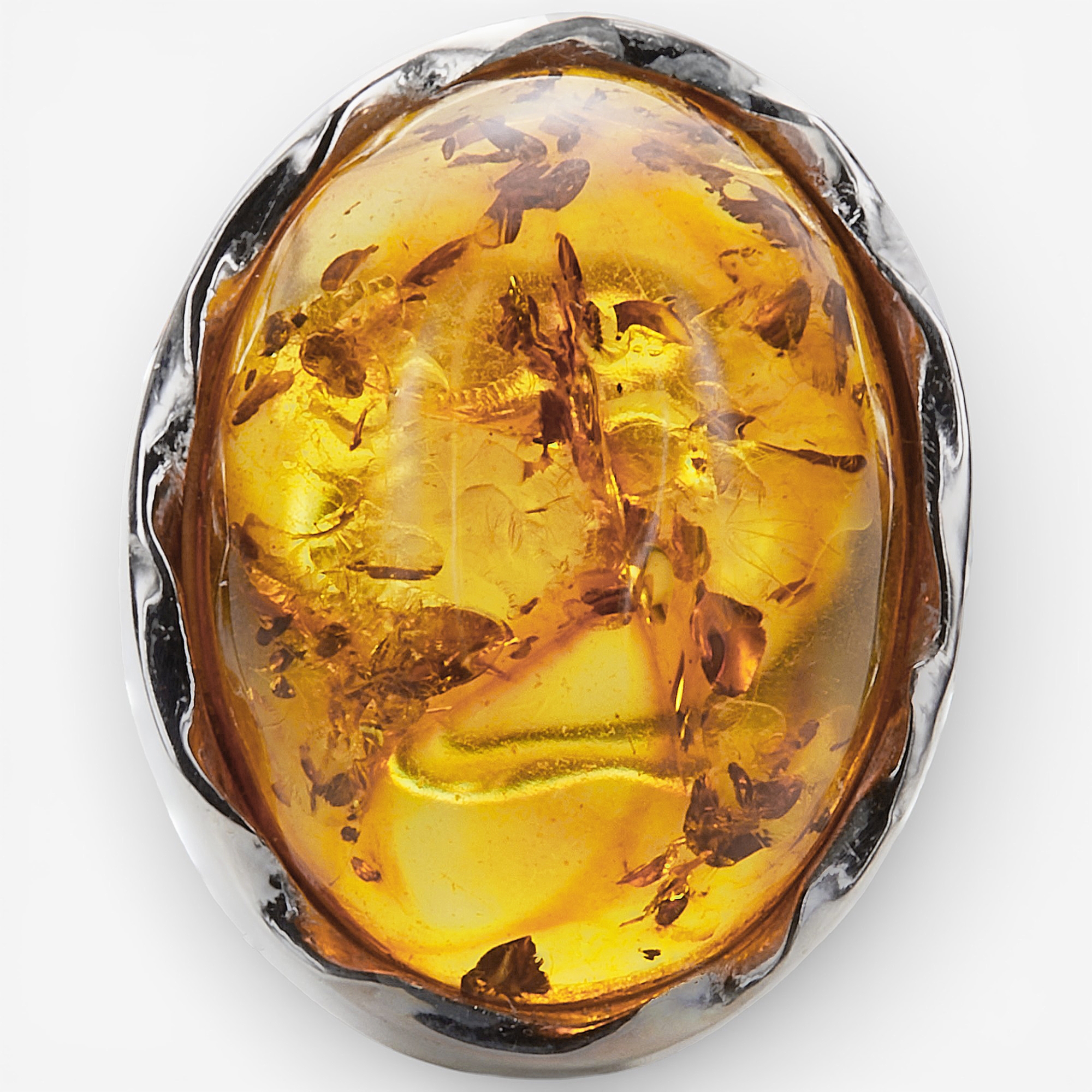 Amber Extraordinaire Artisan Collection Butter Amber Necklace With