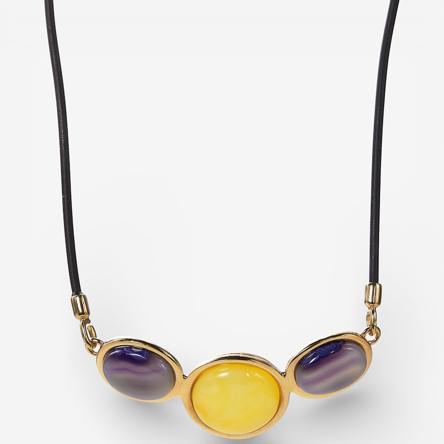 Image 115685_NELA.jpg, Product 115-685 / Price $129.88, Amber Extraordinaire Sterling Silver Butter Amber and Amethyst Necklace and Bracelet from Amber Extraordinaire on TSC.ca's Jewellery department