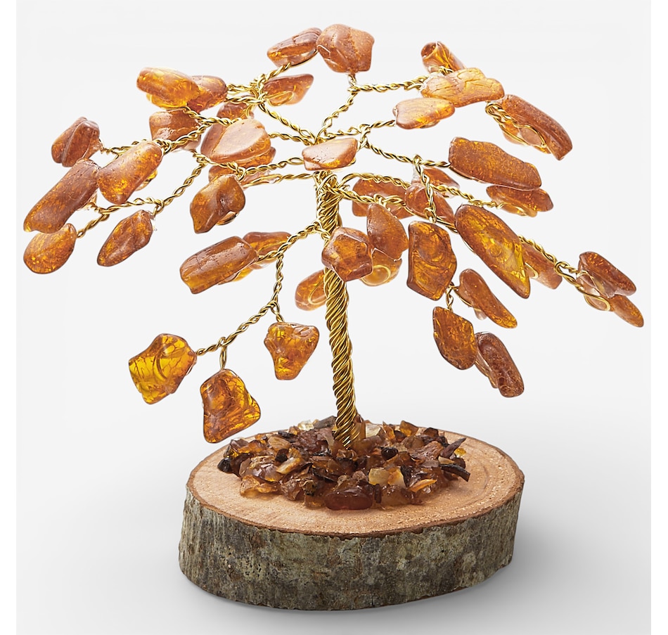 Image 115706_COG.jpg, Product 115-706 / Price $23.99, Amber Extraordinaire Artisan Collection Amber Good Luck Tree from Amber Extraordinaire on TSC.ca's Home & Garden department