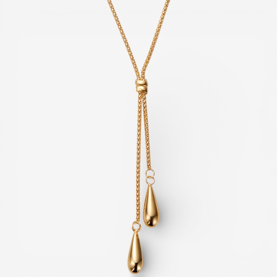 Image 115793.jpg, Product 115-793 / Price $2,299.99, Uno A Erre 18K Yellow Gold Double Drop Necklace from UnoAErre Jewellery on TSC.ca's Jewellery department