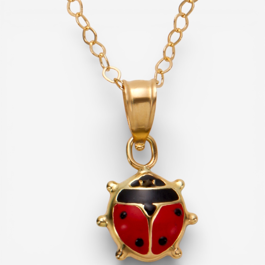 Image 115798.jpg, Product 115-798 / Price $479.99, Uno A Erre 18K Yellow Gold Ladybug Necklace from UnoAErre Jewellery on TSC.ca's Jewellery department