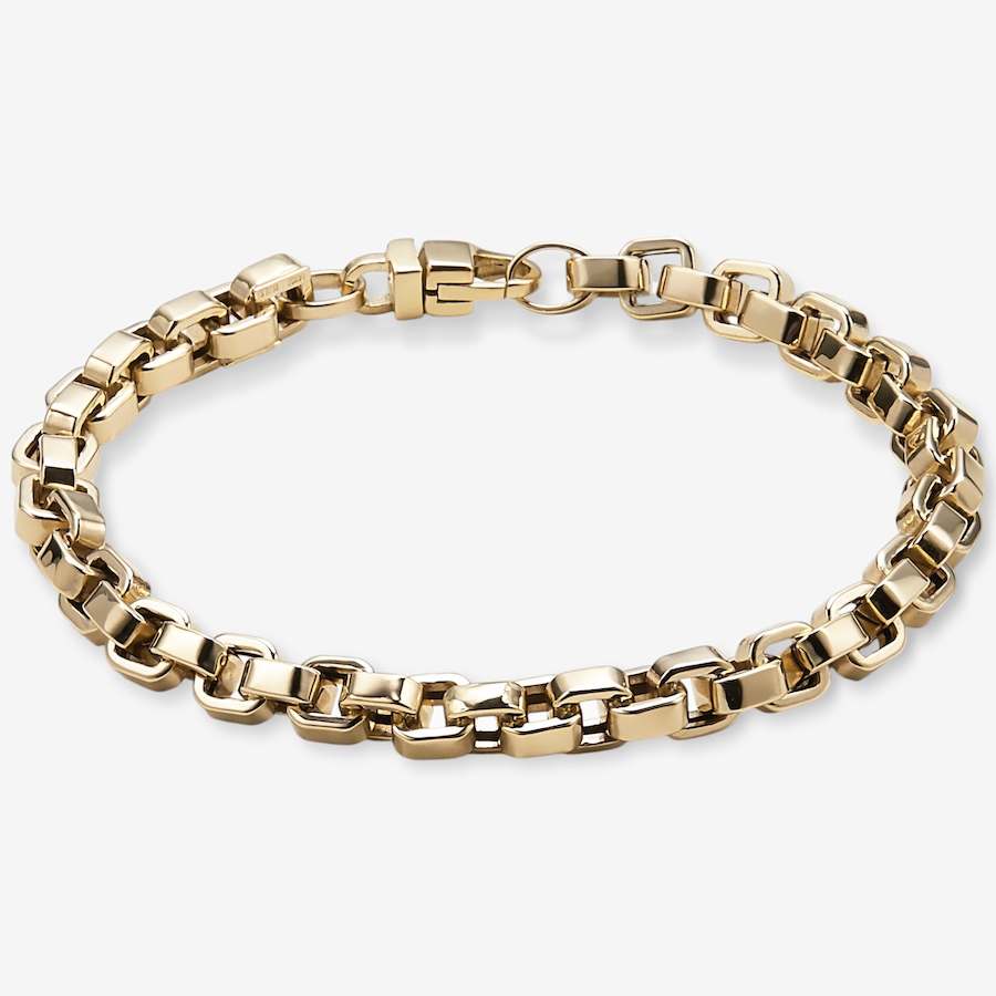 Image 115823.jpg, Product 115-823 / Price $6,299.99, Stefano Oro 14K Yellow Gold Curb Rolo Bracelet from Stefano Oro on TSC.ca's Jewellery department
