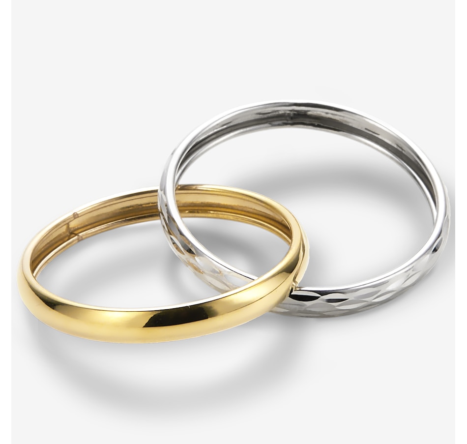 Image 115834_ALTMORE1.jpg, Product 115-834 / Price $489.99, Stefano Oro 14K Two Tone Gold Embrace Double Ring from Stefano Oro on TSC.ca's Jewellery department