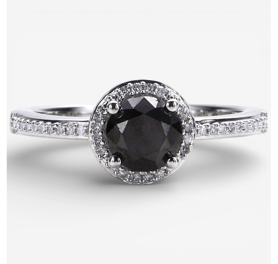 Image 115893.jpg, Product 115-893 / Price $149.99, Colours of Diamonds Sterling Silver 1.00 ctw Black & White Diamond Ring from Colours of Diamonds on TSC.ca's Jewellery department