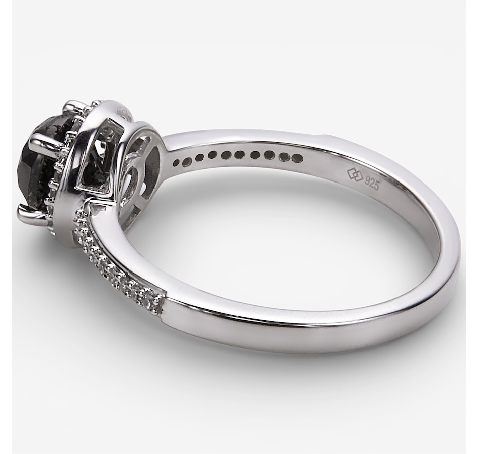 Image 115893_ALTMORE1.jpg, Product 115-893 / Price $149.99, Colours of Diamonds Sterling Silver 1.00 ctw Black & White Diamond Ring from Colours of Diamonds on TSC.ca's Jewellery department