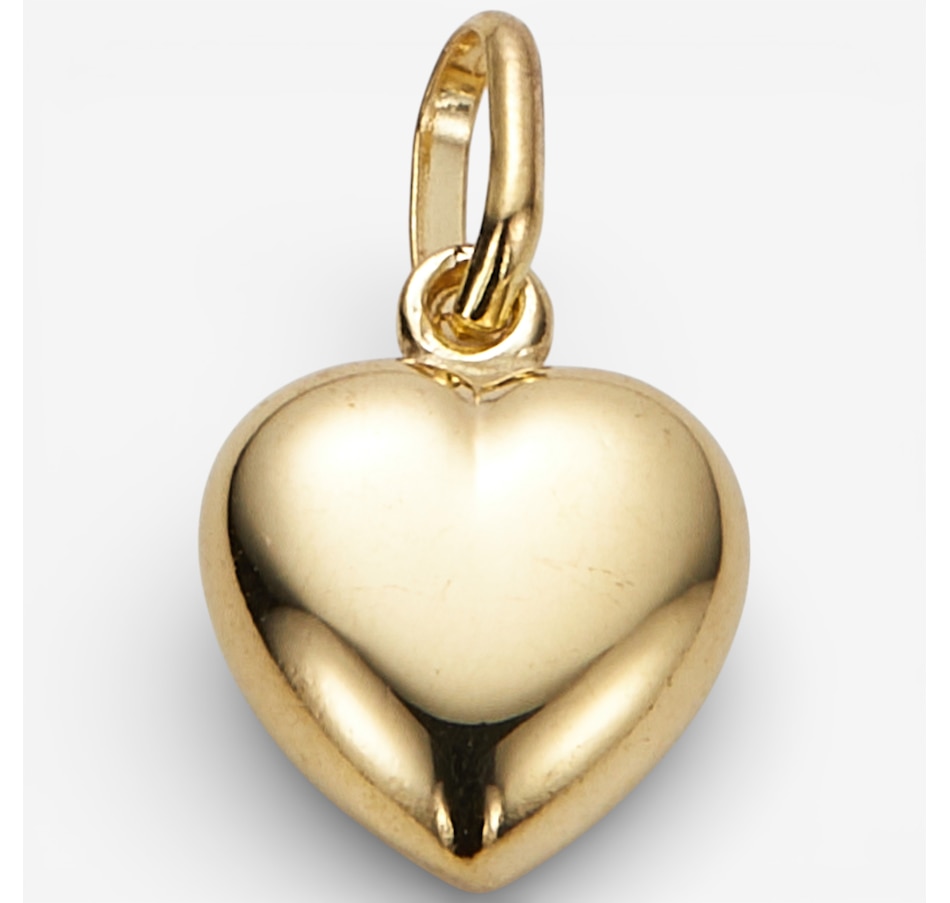 Image 115909.jpg, Product 115-909 / Price $229.99, Trugold 10K Yellow Gold Medium Heart Pendant from TruGold on TSC.ca's Jewellery department