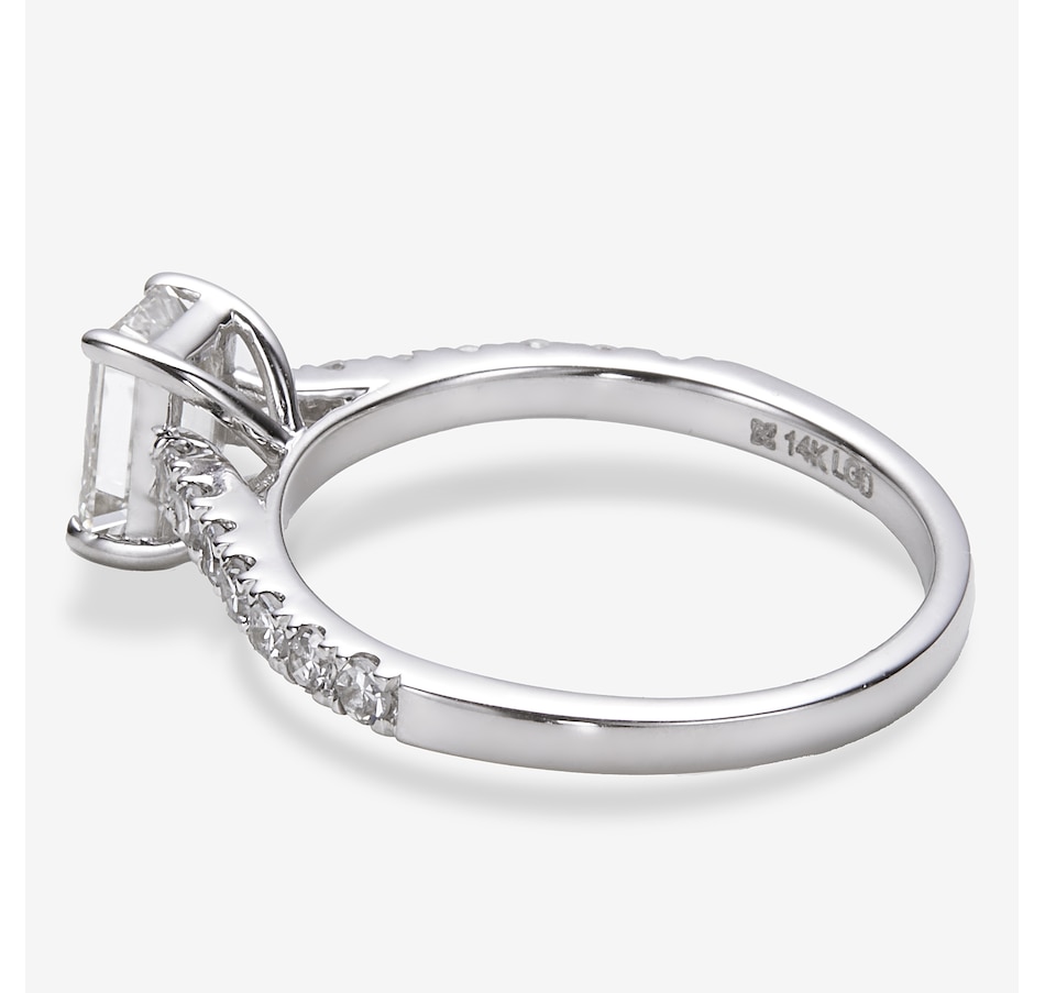 Image 115943_ALTMORE1.jpg, Product 115-943 / Price $1,499.99, EVERA Diamonds 14K White Gold 1.25ctw Emerald Cut Diamond Ring from Evera Diamonds on TSC.ca's Jewellery department