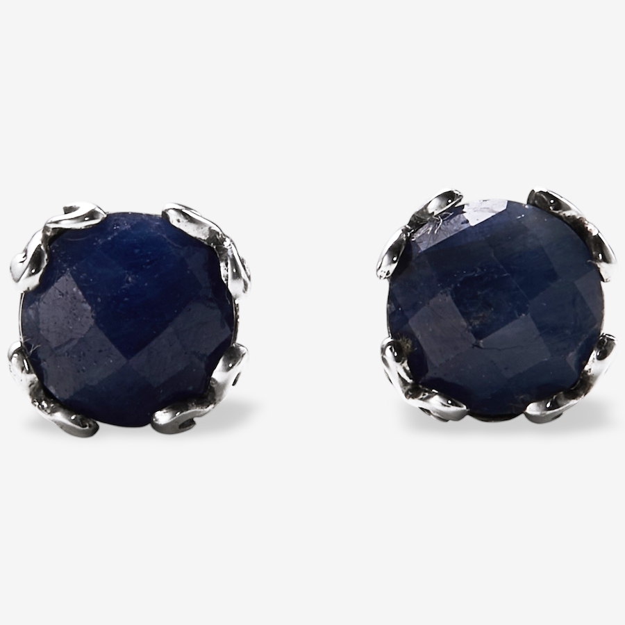 Image 115951_SAP.jpg, Product 115-951 / Price $89.99, Samuel B Collection Sterling Silver Round Shape Gemstone Stud Earrings from Samuel B. Collection on TSC.ca's Jewellery department