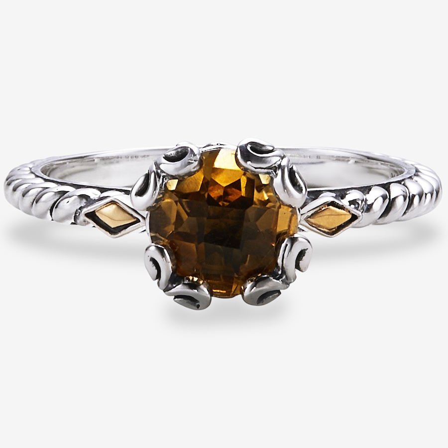 Image 115952_CIT.jpg, Product 115-952 / Price $89.99, Samuel B Collection Sterling Silver/18K Birthstone Ring from Samuel B. Collection on TSC.ca's Jewellery department