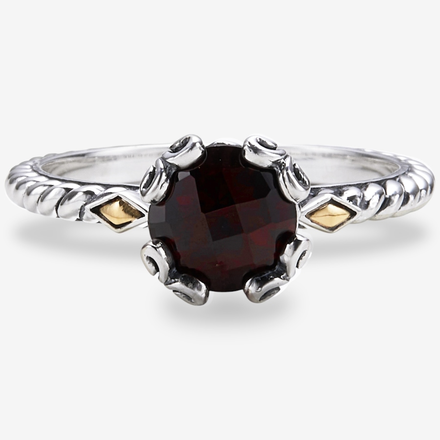 Image 115952_GAR.jpg, Product 115-952 / Price $89.99, Samuel B Collection Sterling Silver/18K Birthstone Ring from Samuel B. Collection on TSC.ca's Jewellery department