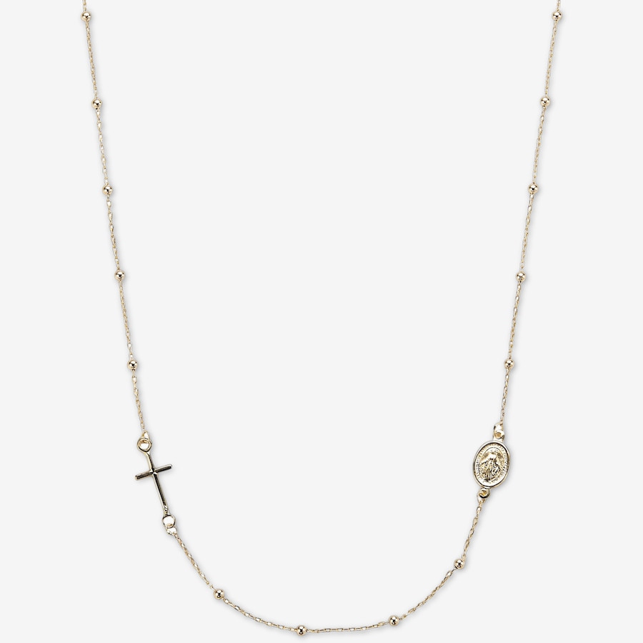 Image 115983.jpg, Product 115-983 / Price $469.99, Stefano Oro 14K Yellow Gold Station Rosario Necklace from Stefano Oro on TSC.ca's Jewellery department