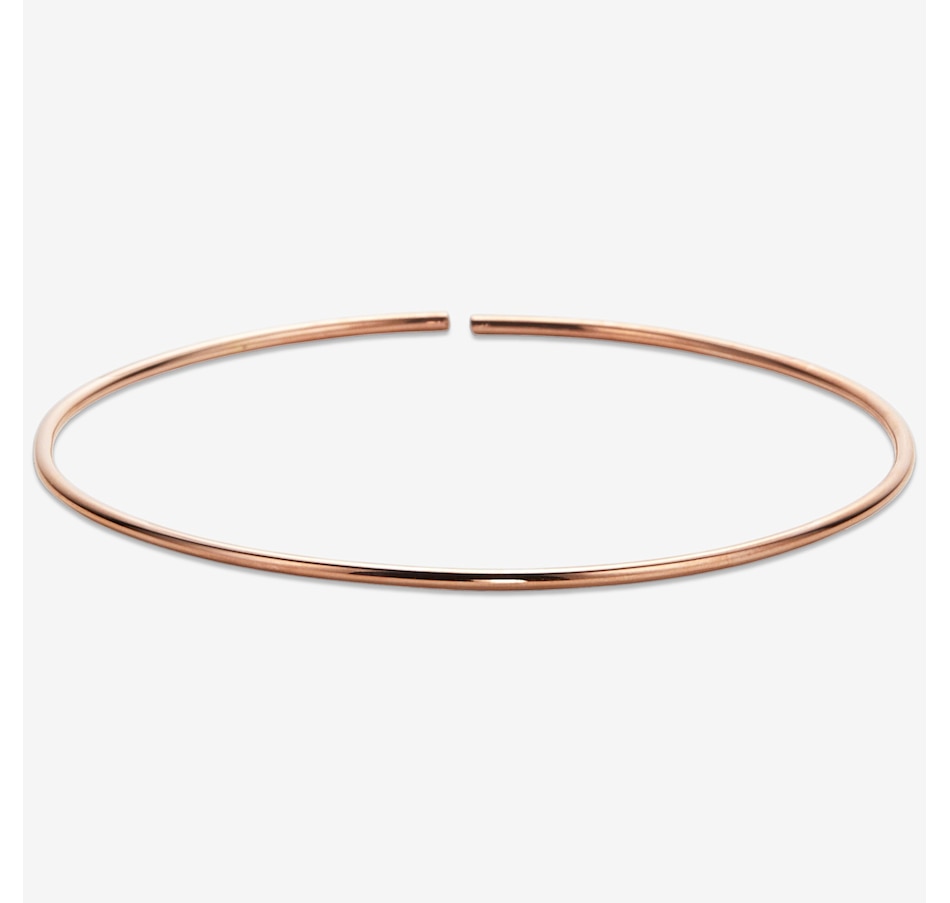 Image 115985_RGL.jpg, Product 115-985 / Price $479.99, Stefano Oro 14K Gold "Filo D'Oro" Bangle With Titanium Inside from Stefano Oro on TSC.ca's Jewellery department