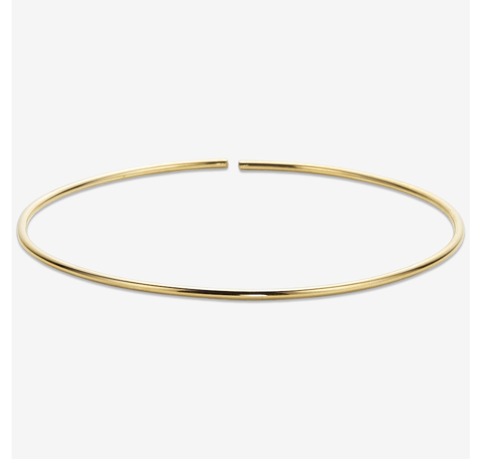 Image 115985_YGL.jpg, Product 115-985 / Price $479.99, Stefano Oro 14K Gold "Filo D'Oro" Bangle With Titanium Inside from Stefano Oro on TSC.ca's Jewellery department