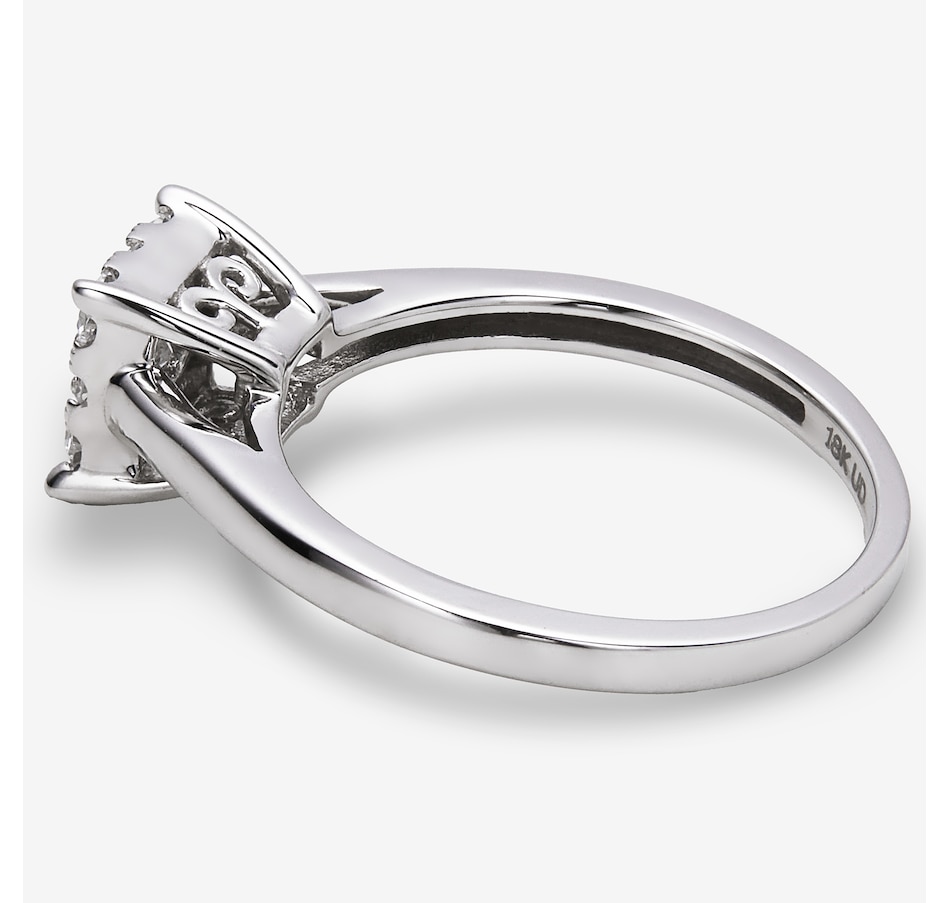Image 116003_ALTMORE1.jpg, Product 116-003 / Price $1,999.99, 18K White Gold 0.49ctw Square Shape Diamond Ring from The Vault on TSC.ca's Jewellery department