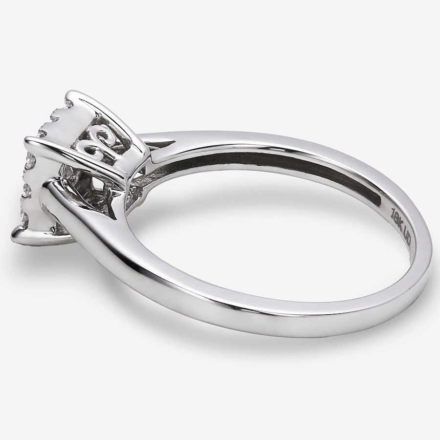 Image 116003_ALTMORE1.jpg, Product 116-003 / Price $2,299.99, 18K White Gold 0.49ctw Square Shape Diamond Ring from The Vault on TSC.ca's Jewellery department