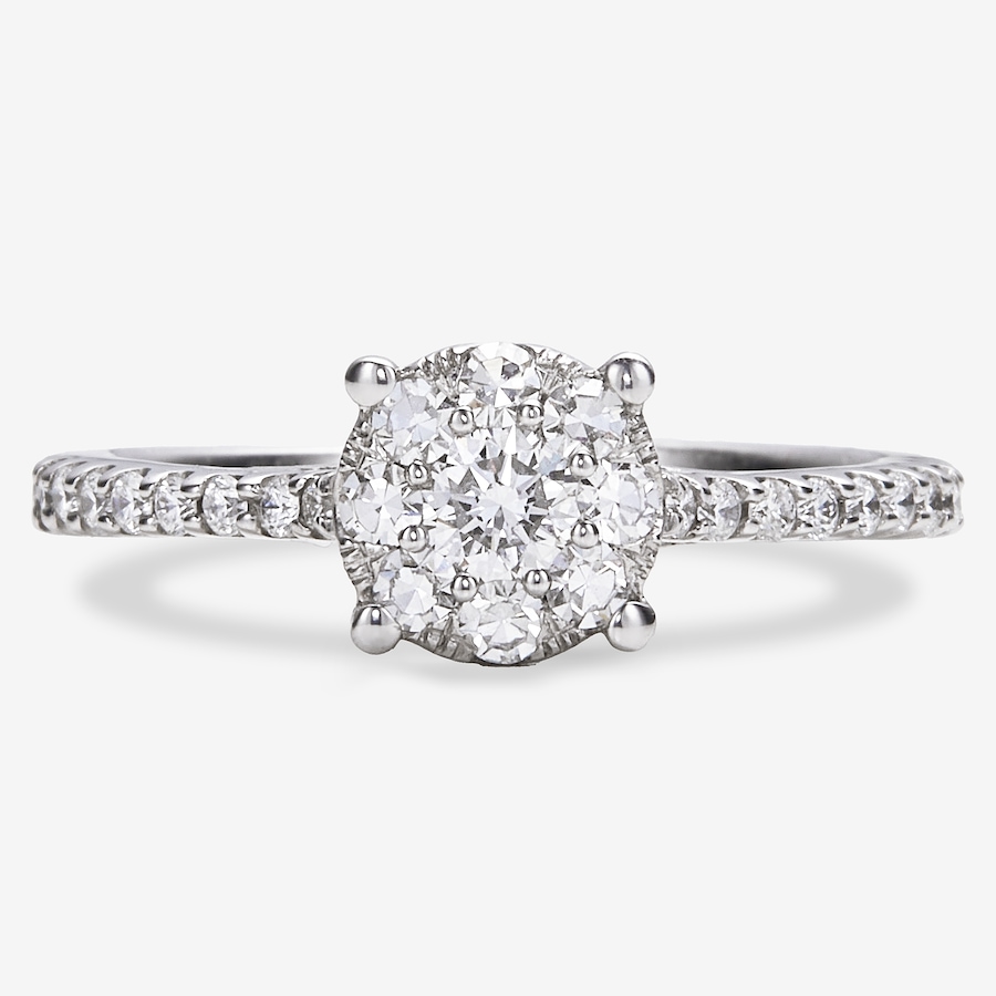 Image 116004.jpg, Product 116-004 / Price $1,999.99, 18K White Gold 0.51ctw Diamond Ring from The Vault on TSC.ca's Jewellery department