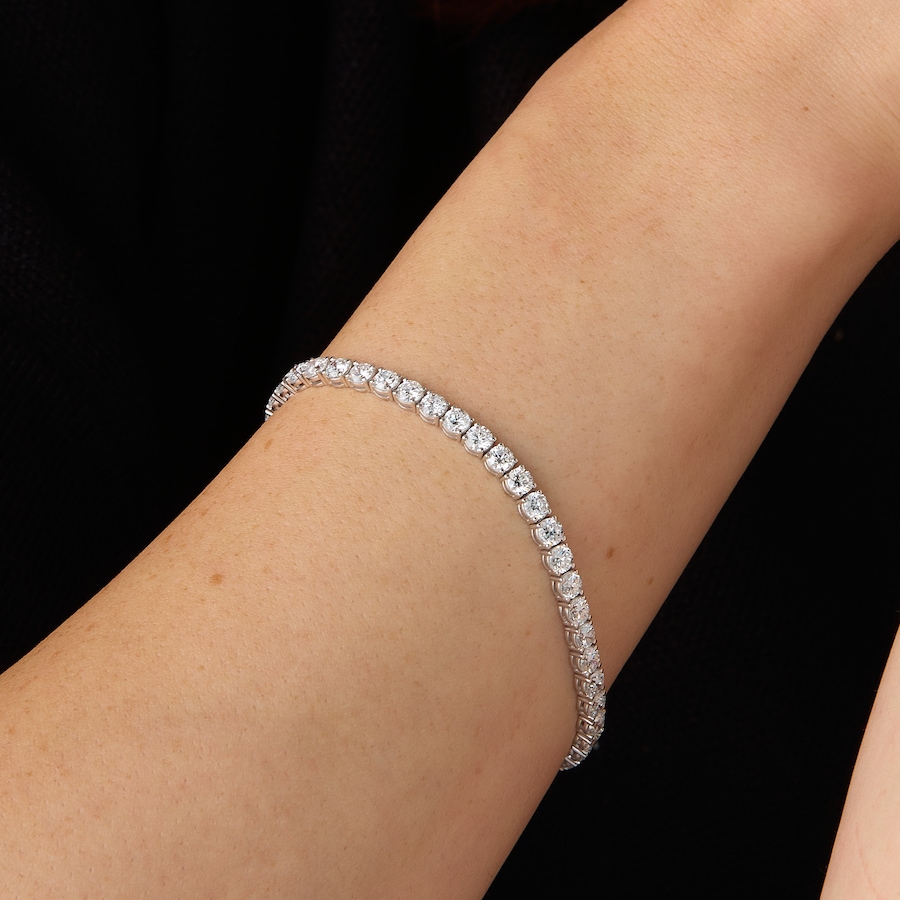Image 116005_ALTMORE201.jpg, Product 116-005 / Price $1,999.99 - $2,499.99, EVERA Diamonds Sterling Silver 9.00ctw Diamond Tennis Bracelet from Evera Diamonds on TSC.ca's Jewellery department