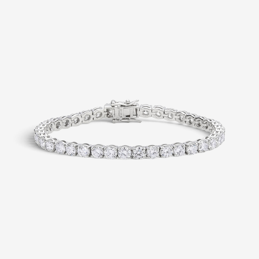 Image 116007.jpg, Product 116-007 / Price $4,899.99, EVERA Diamonds Sterling Silver Rhodium Plate 12.00ctw Diamond Tennis Bracelet from Evera Diamonds on TSC.ca's Jewellery department