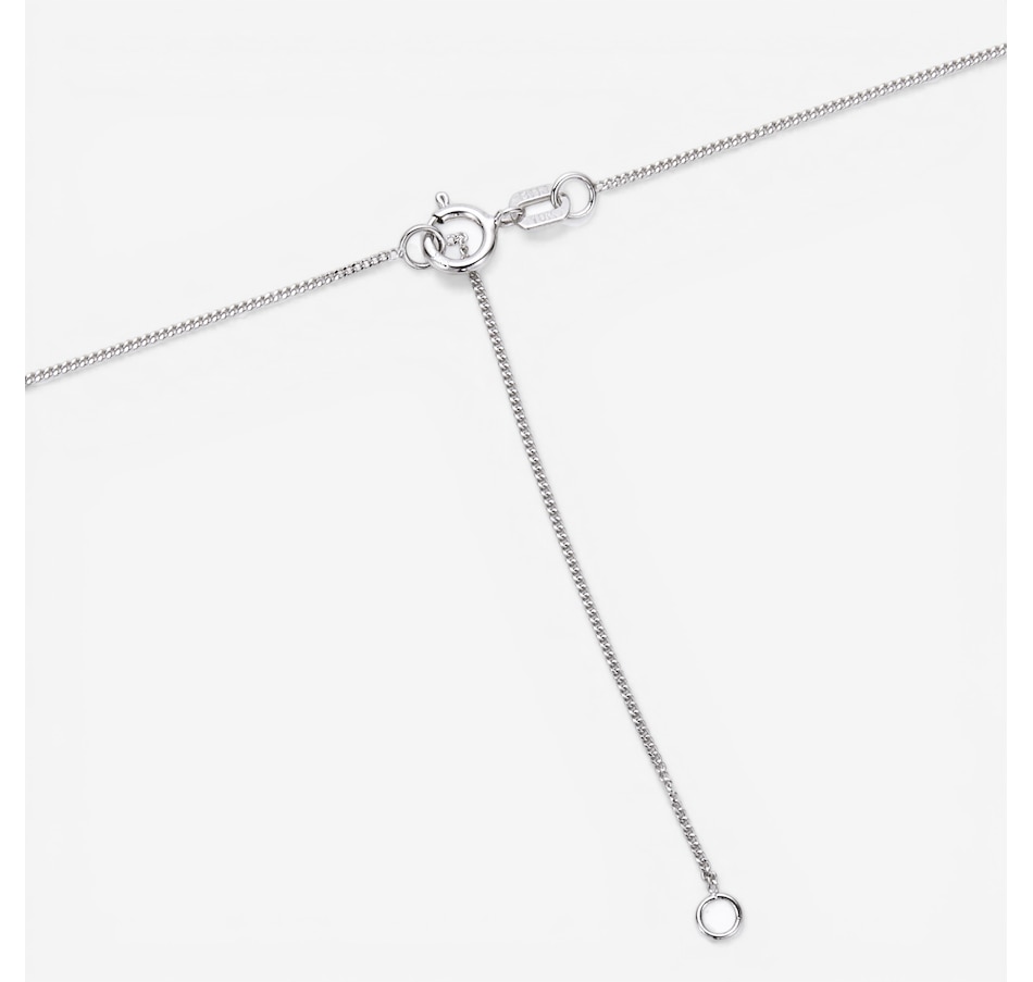 Image 116016_ALTMORE1.jpg, Product 116-016 / Price $1,049.99, Canadian Ice 10K White Gold Diamond Bow Pendant Necklace from Canadian Ice Diamonds on TSC.ca's Jewellery department
