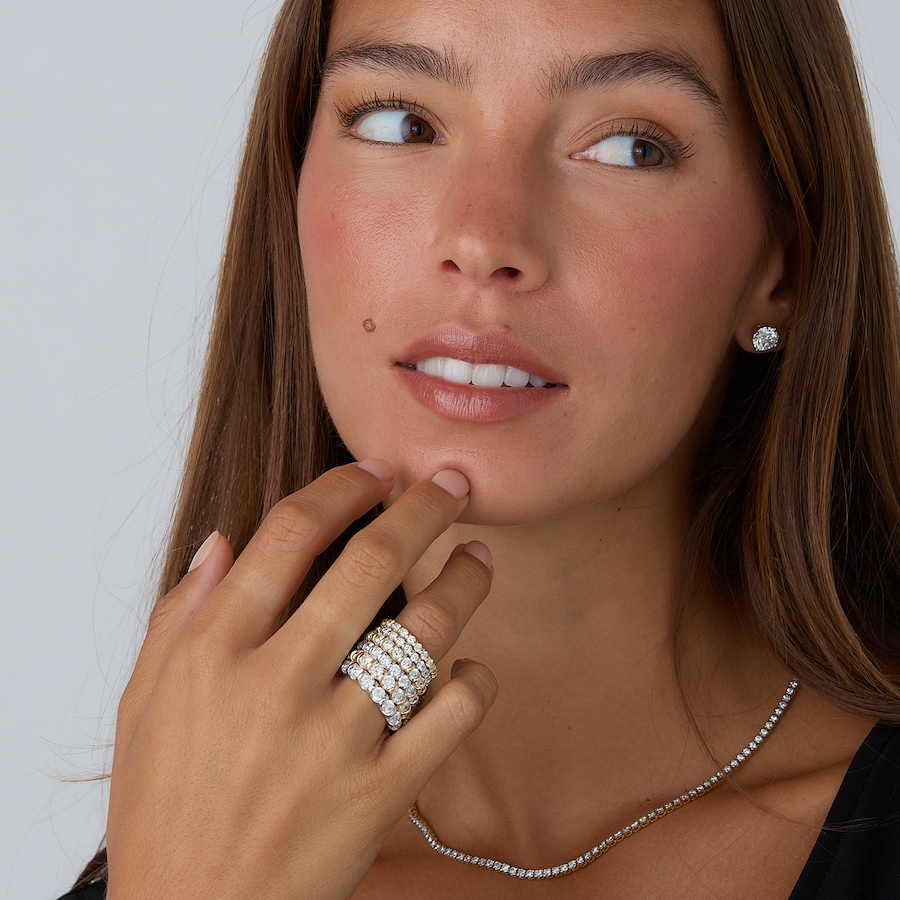 Image 116028_ALTMORE203.jpg, Product 116-028 / Price $2,499.99 - $5,899.99, EVERA Diamonds 14K Gold Diamond Eternity Band from Evera Diamonds on TSC.ca's Jewellery department