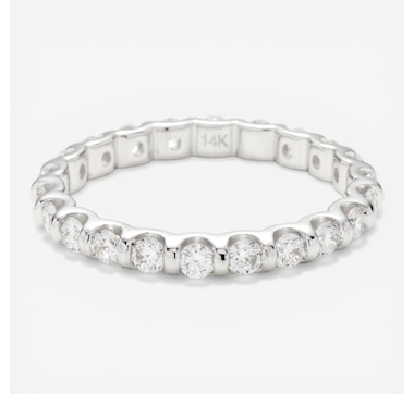 EVERA Diamonds 14K Gold Diamond Eternity Band