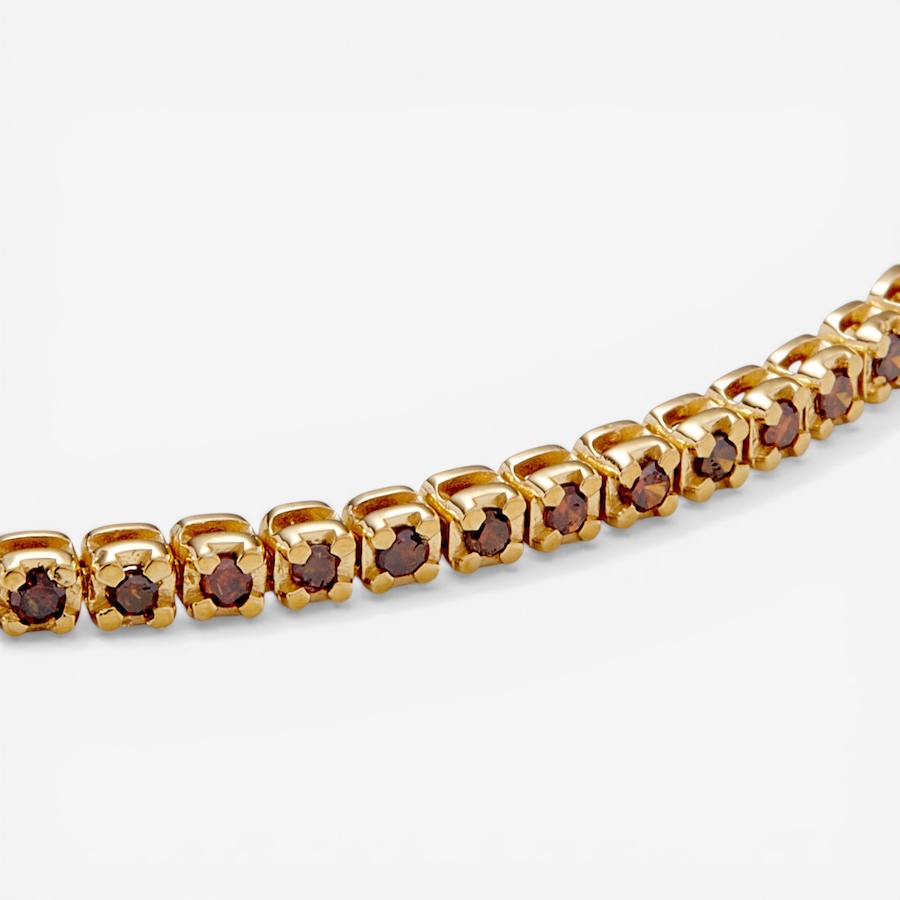 Image 116029_ALTMORE1.jpg, Product 116-029 / Price $299.99, Colours of Diamonds Sterling Silver 1.00 ctw Coloured Diamond Tennis Bracelet from Colours of Diamonds on TSC.ca's Jewellery department