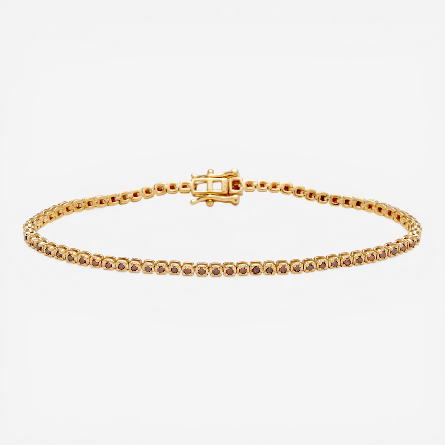 Image 116029_YGPRD.jpg, Product 116-029 / Price $299.99, Colours of Diamonds Sterling Silver 1.00 ctw Coloured Diamond Tennis Bracelet from Colours of Diamonds on TSC.ca's Jewellery department