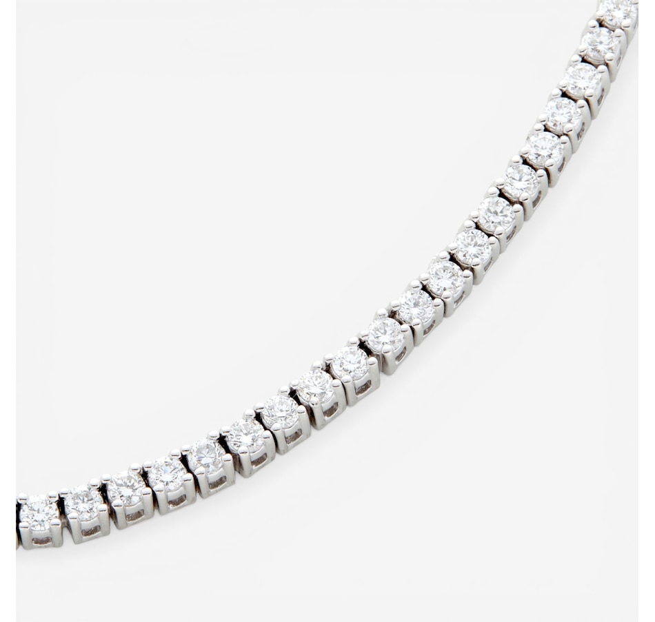 Image 116040_ALTMORE1.jpg, Product 116-040 / Price $6,999.99, EVERA Diamonds 10K White Gold 4.00ctw Diamond Tennis Necklace from Evera Diamonds on TSC.ca's Jewellery department