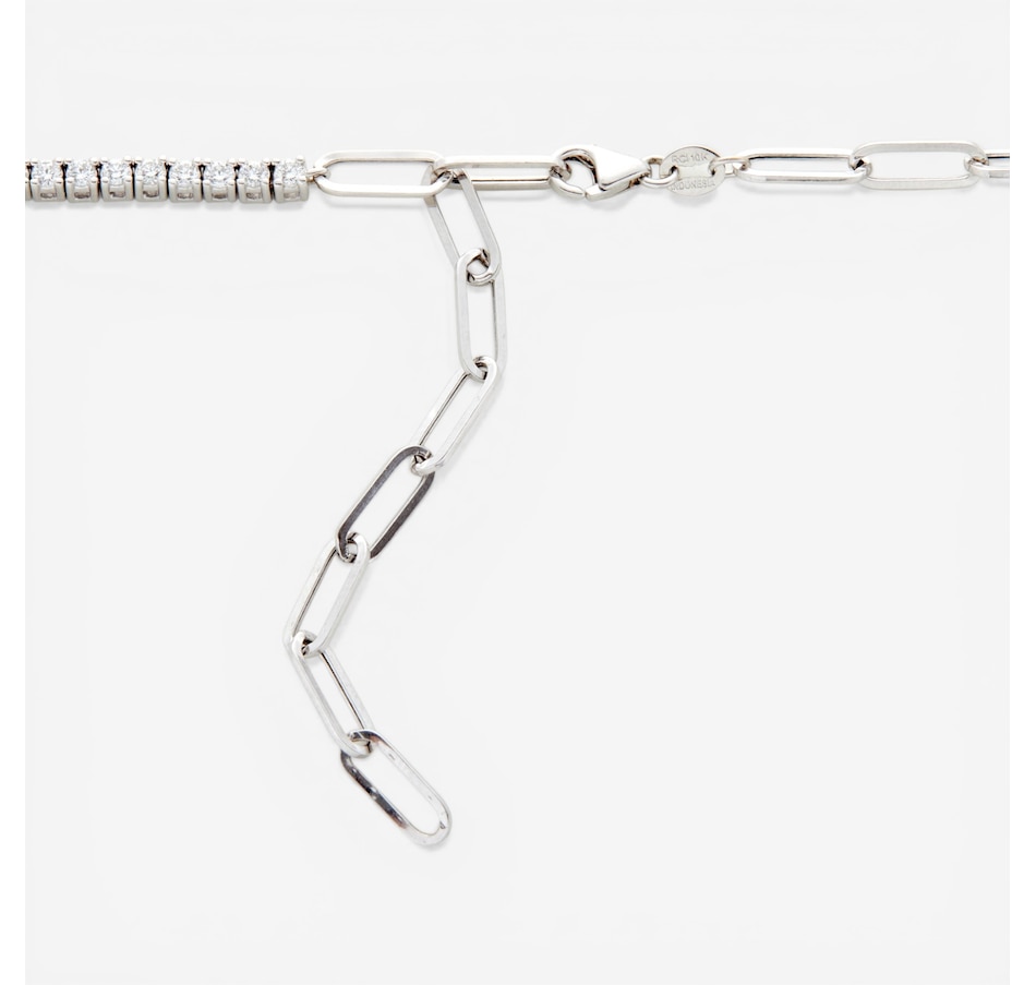 Image 116040_ALTMORE2.jpg, Product 116-040 / Price $6,999.99, EVERA Diamonds 10K White Gold 4.00ctw Diamond Tennis Necklace from Evera Diamonds on TSC.ca's Jewellery department