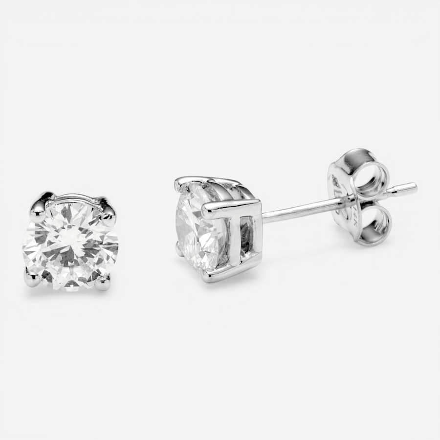 Image 116044_WGL.jpg, Product 116-044 / Price $1,999.99, EVERA Diamonds 14K Gold 1.50ctw Round Diamond Stud Earrings from Evera Diamonds on TSC.ca's Jewellery department