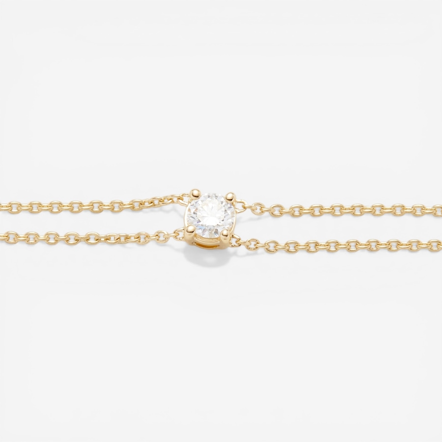 Image 116049_ALTMORE1.jpg, Product 116-049 / Price $999.99, EVERA Diamonds 14K Yellow Gold Solitaire Diamond Bracelet from Evera Diamonds on TSC.ca's Jewellery department