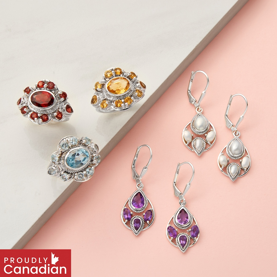 Image 116054_ALTMORE100.jpg, Product 116-054 / Price $229.99, Himalayan Gems Sterling Silver Gemstone Ring from Himalayan Gems on TSC.ca's Jewellery department