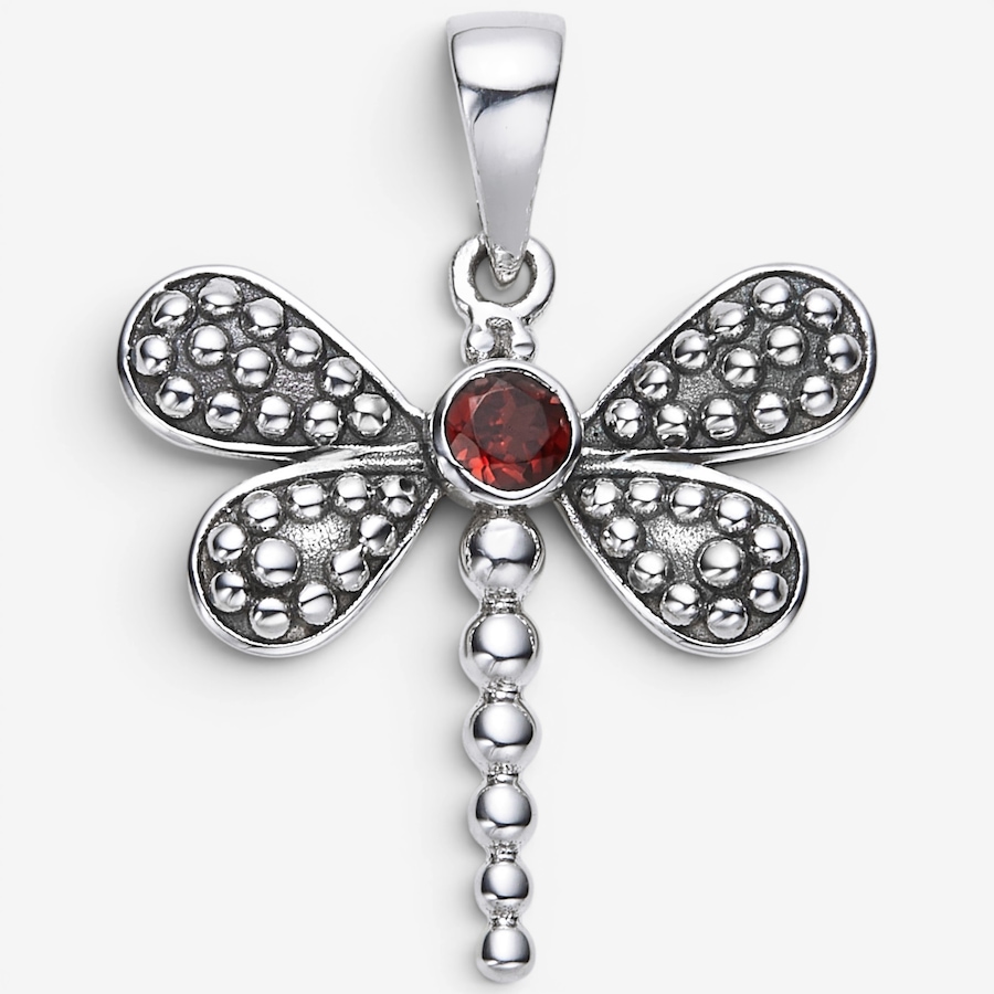 Image 116069_GAR.jpg, Product 116-069 / Price $139.99, Himalayan Gems Sterling Silver Dragonfly Pendant from Himalayan Gems on TSC.ca's Jewellery department