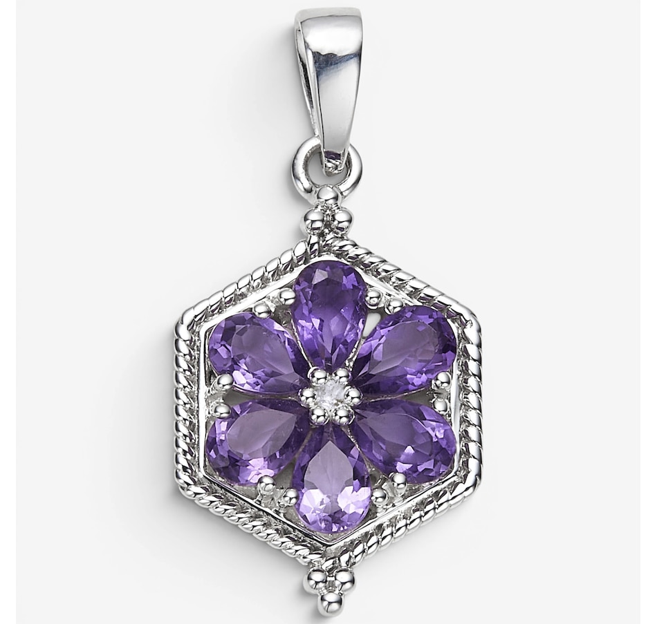 Image 116074_AMY.jpg, Product 116-074 / Price $129.99, Himalayan Gems Sterling Silver Gemstone Pendant from Himalayan Gems on TSC.ca's Jewellery department