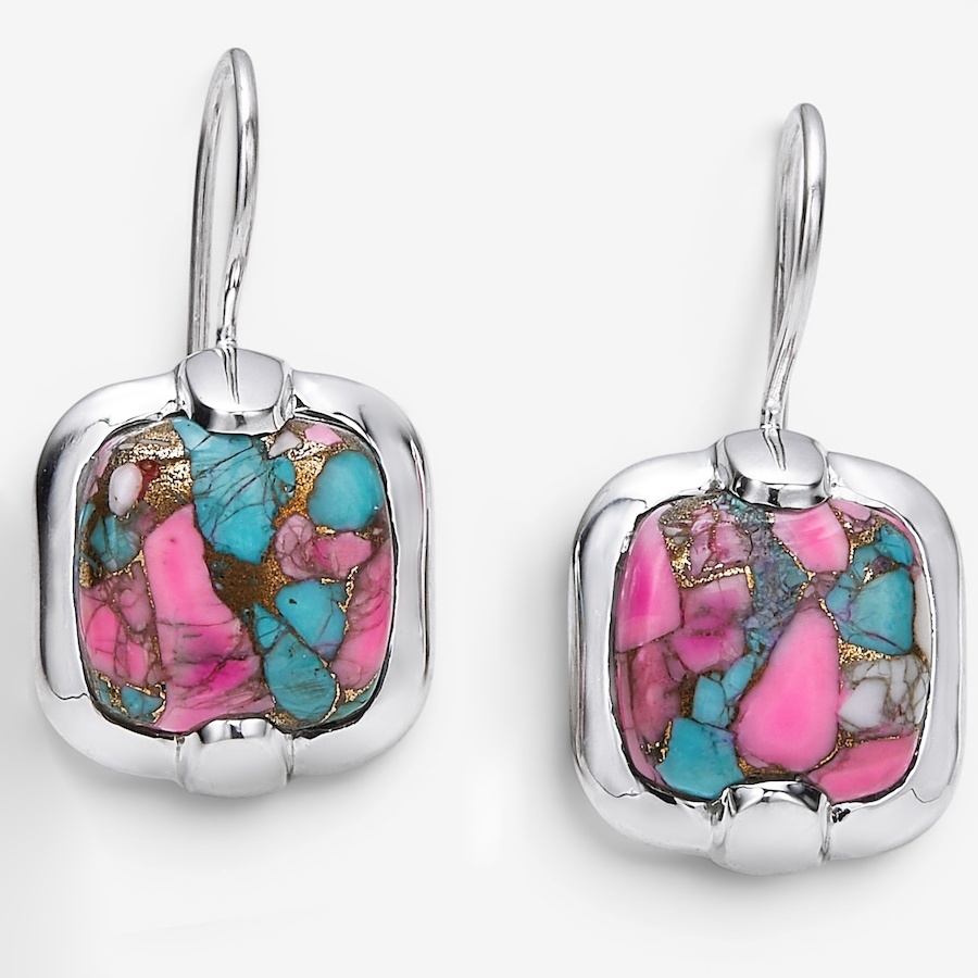 Image 116076_CCTRQ.jpg, Product 116-076 / Price $249.99, Himalayan Gems Sterling Silver Gemstone Sheppard Hook Earrings from Himalayan Gems on TSC.ca's Jewellery department