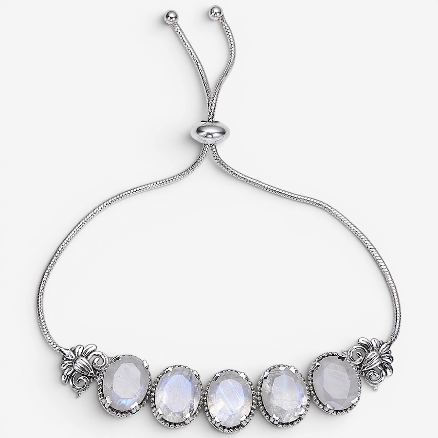 Image 116079_RWM.jpg, Product 116-079 / Price $399.99, Himalayan Gems Sterling Silver Gemstone Slider Bracelet from Himalayan Gems on TSC.ca's Jewellery department