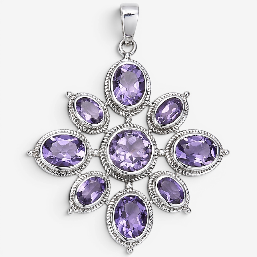 Image 116080_AMY.jpg, Product 116-080 / Price $279.99, Himalayan Gems Sterling Silver Gemstone Pendant from Himalayan Gems on TSC.ca's Jewellery department