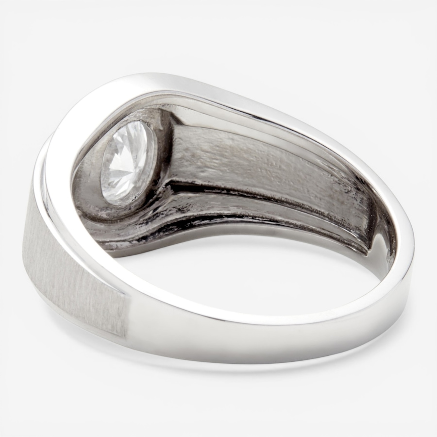 Image 116100_ALTMORE1.jpg, Product 116-100 / Price $2,599.99, EVERA Diamonds Couture Collection 10K White Gold Oval Diamond Men's Ring from Evera Diamonds on TSC.ca's Jewellery department
