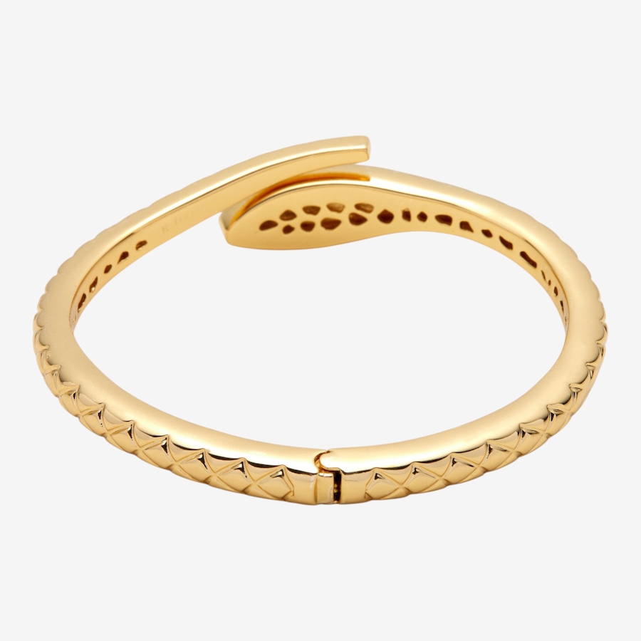 Image 116110_ALTMORE2.jpg, Product 116-110 / Price $249.99, Etrusca Gioielli 18K Yellow Gold Plate Snake Textured Bangle from Etrusca Jewellery on TSC.ca's Jewellery department