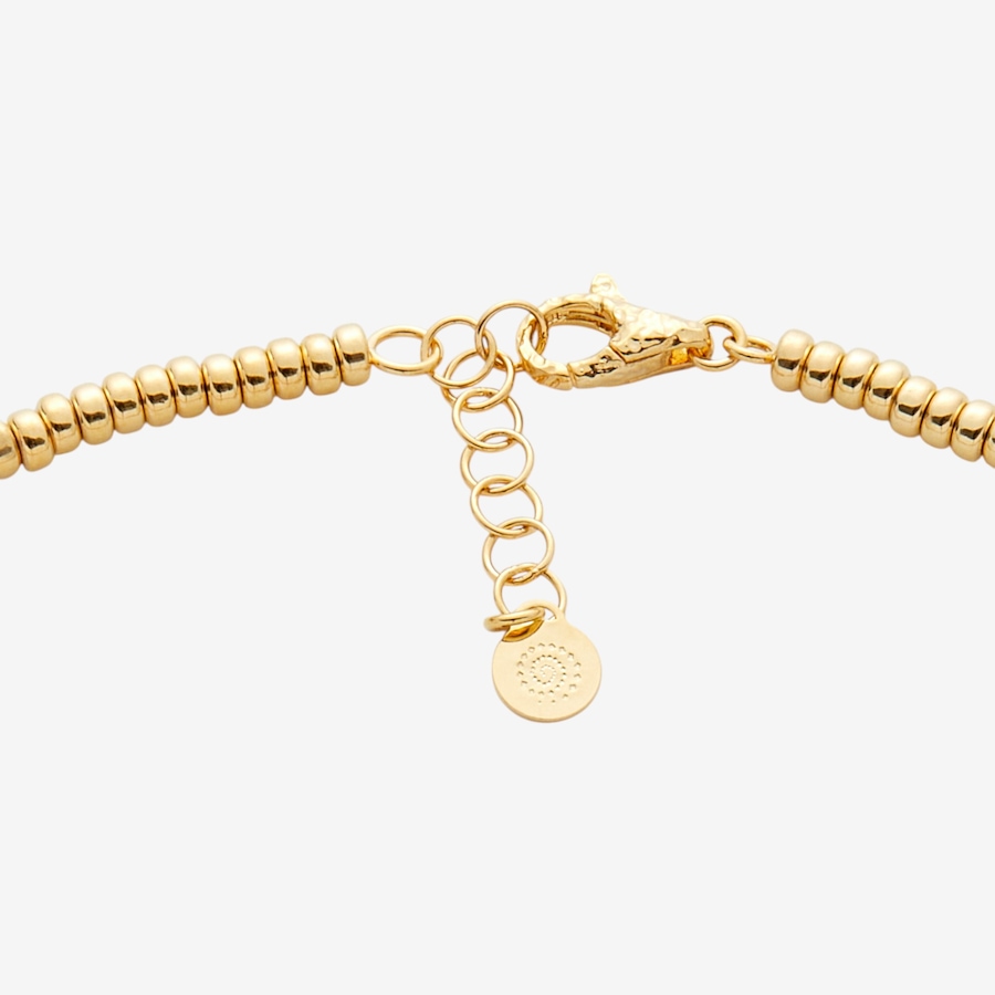 Image 116139_ALTMORE2.jpg, Product 116-139 / Price $229.99, Etrusca Gioielli 18K Yellow Gold Plate Alternate Textured Roundel and Shiny Bead Necklace from Etrusca Jewellery on TSC.ca's Jewellery department