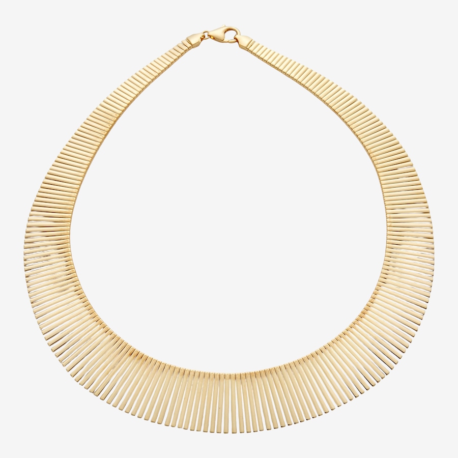Image 116145.jpg, Product 116-145 / Price $199.99, Etrusca Gioielli 18K Yellow Gold Plate Graduated Cleopatra Necklace from Etrusca Jewellery on TSC.ca's Jewellery department