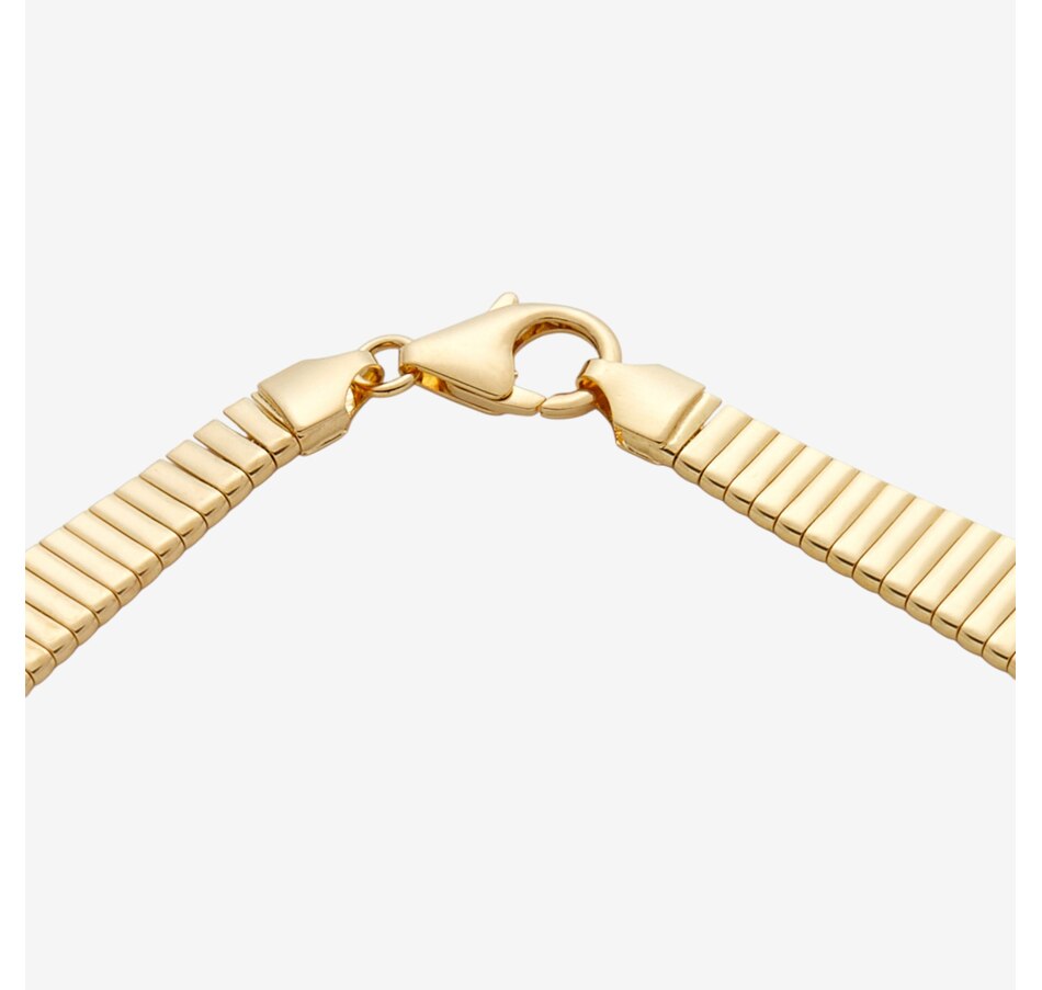 Etrusca Gioielli 18K Yellow Gold Plate Graduated Cleopatra