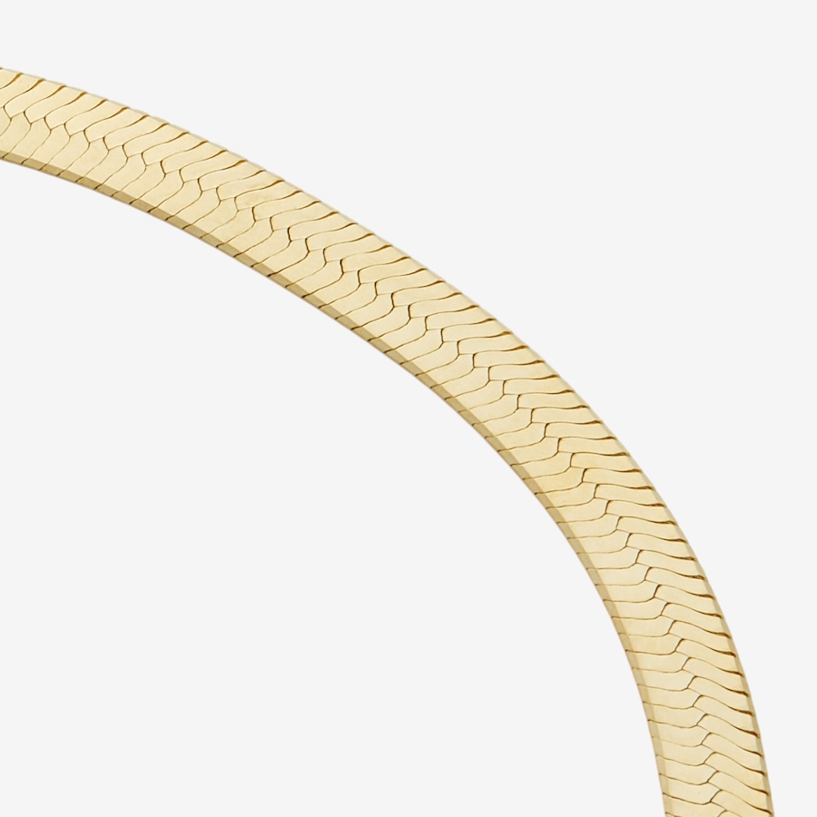 Image 116149_ALTMORE1.jpg, Product 116-149 / Price $149.99, Etrusca Gioielli 18K Yellow Gold Plate Herringbone 100 Necklace from Etrusca Jewellery on TSC.ca's Jewellery department