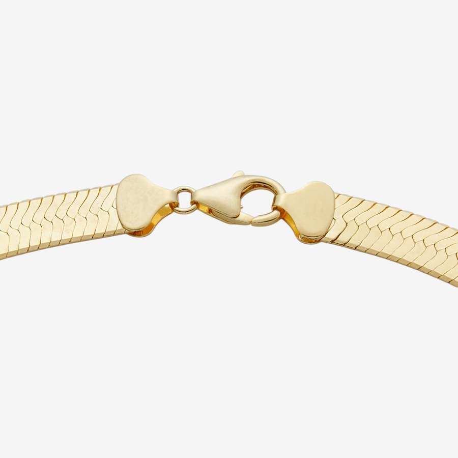 Image 116149_ALTMORE2.jpg, Product 116-149 / Price $149.99, Etrusca Gioielli 18K Yellow Gold Plate Herringbone 100 Necklace from Etrusca Jewellery on TSC.ca's Jewellery department
