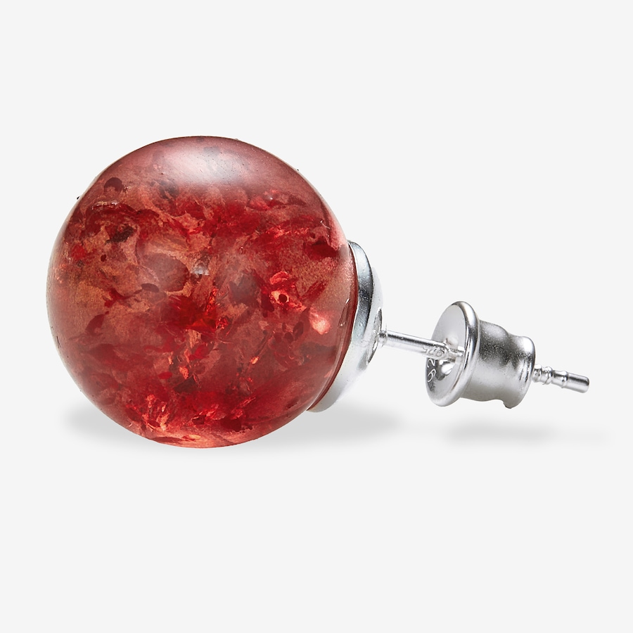 Image 116233_ALTMORE1.jpg, Product 116-233 / Price $89.99, Amber Extraordinaire Sterling Silver Amber Ball Stud 15mm Earrings from Amber Extraordinaire on TSC.ca's Jewellery department