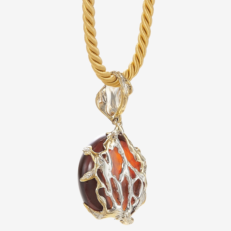Image 116272_ALTMORE1.jpg, Product 116-272 / Price $649.99, Amber Extraordinaire Sterling Silver Gallery Collection Large Amber Stone Pendant from Amber Extraordinaire on TSC.ca's Jewellery department