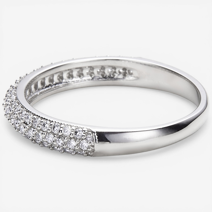 Image 116285_ALTMORE1.jpg, Product 116-285 / Price $3,999.99, 19K White Gold 0.38ctw Diamond Pave Set Band from The Vault on TSC.ca's Jewellery department