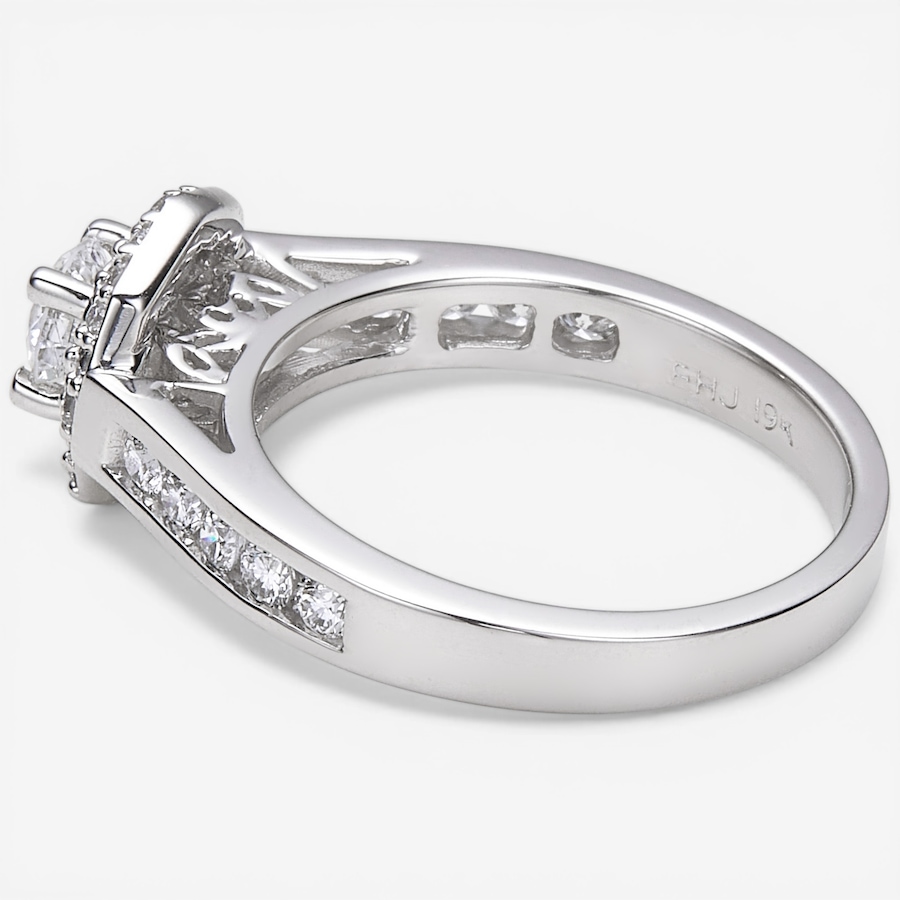 Image 116287_ALTMORE1.jpg, Product 116-287 / Price $3,299.33,  19K White Gold 0.79ctw Diamond Halo Ring from The Vault on TSC.ca's Jewellery department