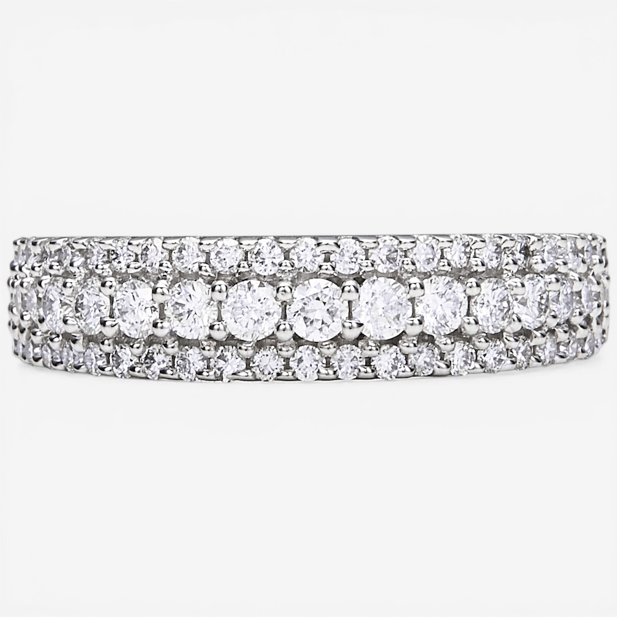 Image 116288.jpg, Product 116-288 / Price $4,699.99, 19K White Gold 0.78ctw Diamond Band from The Vault on TSC.ca's Jewellery department