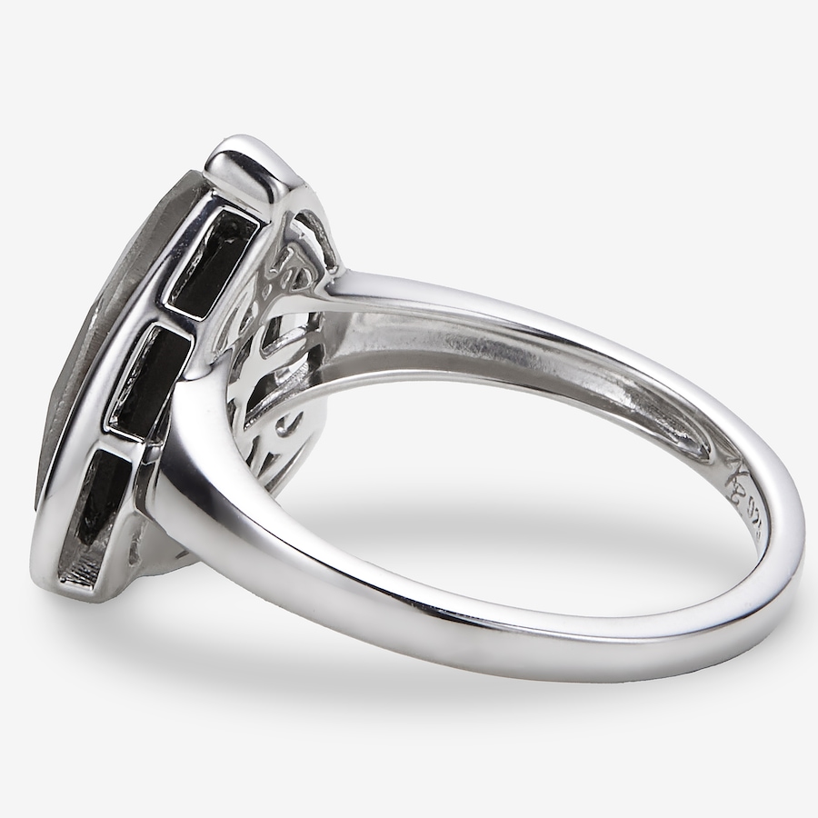 Image 116292_ALTMORE1.jpg, Product 116-292 / Price $579.99, Canadian Ammolite Gems Sterling Silver Ammolite Trillion Statement Ring from Canadian Ammolite Gems on TSC.ca's Jewellery department